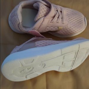 Girls sneakers pink$gold size 11